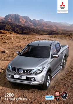 Преложения из Mitsubishi в рекламном проспекте Химки