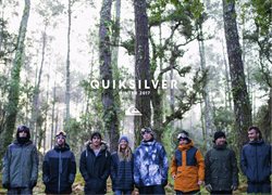 Преложения из Quiksilver в рекламном проспекте Иркутск